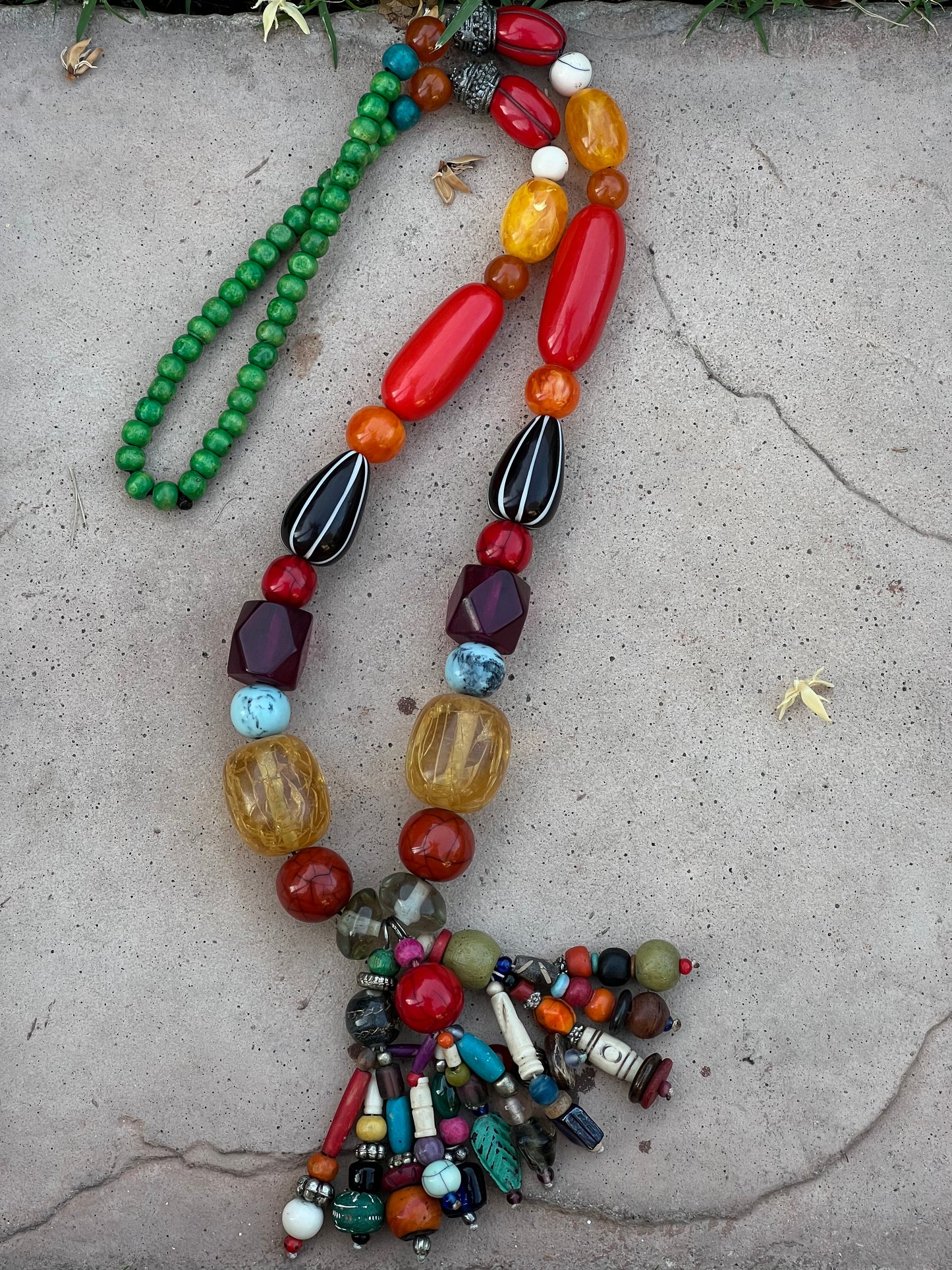 Ethnic Tassel Necklace