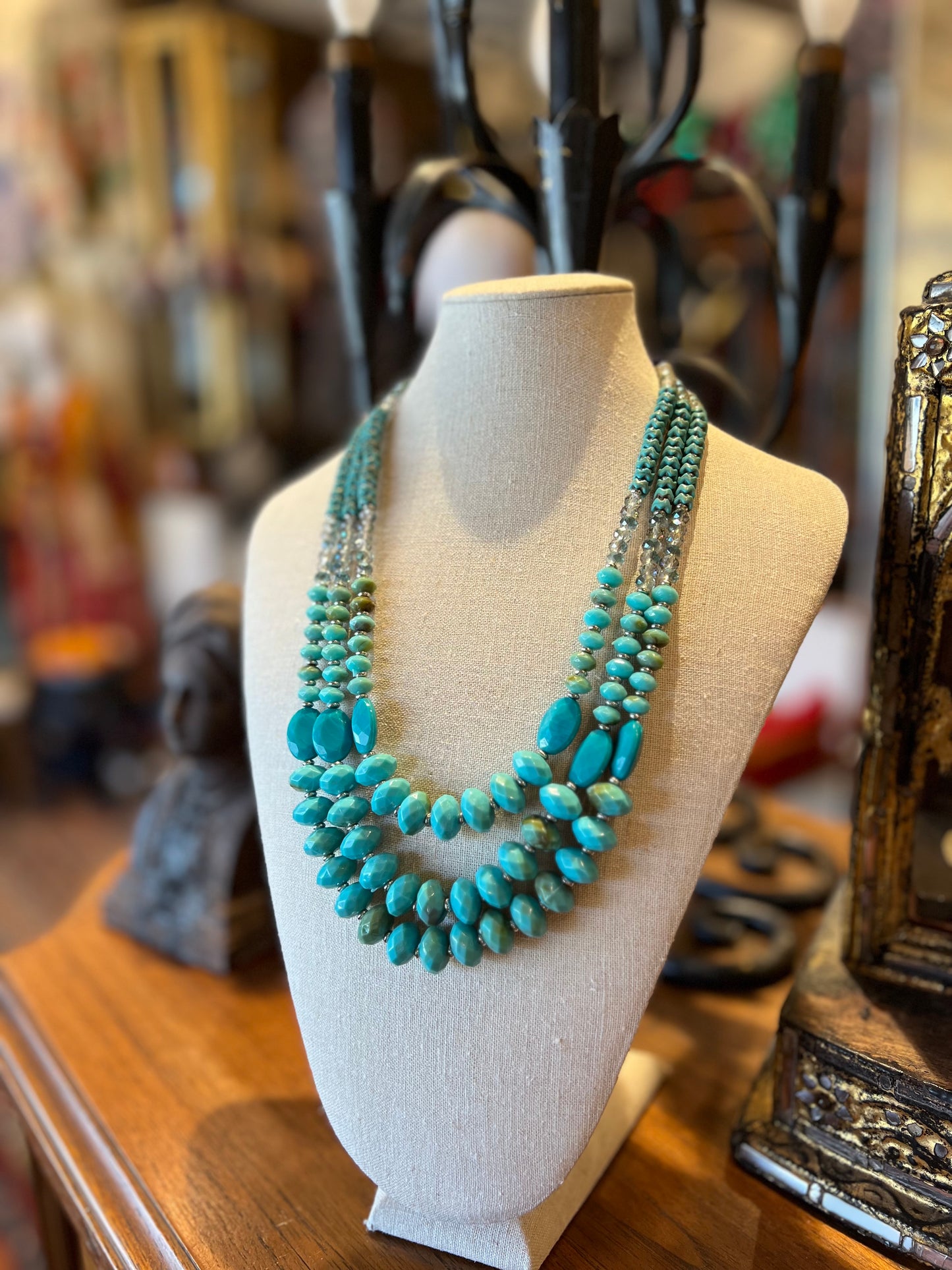 Turquoise Inspired Necklace