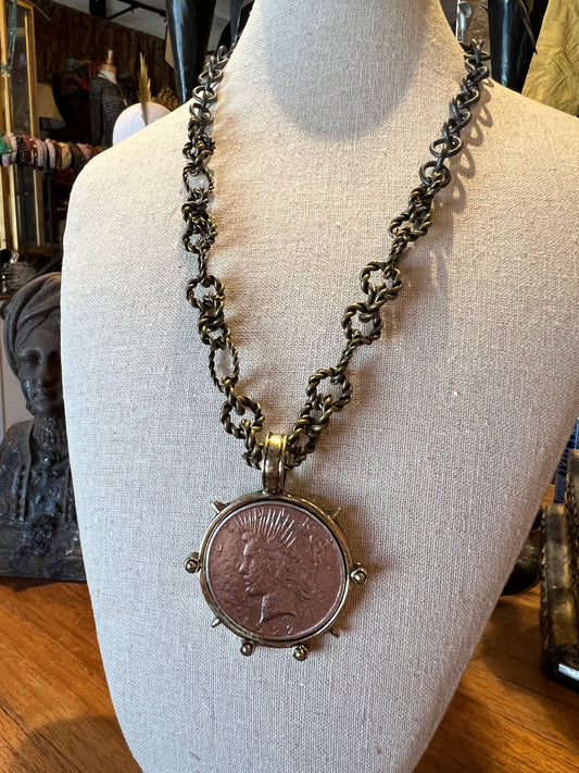1922 Replica Coin Necklace