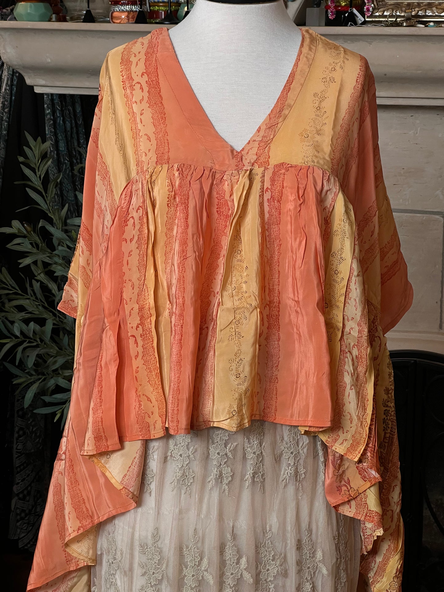 Gold Dust Crop Top in Sunrise