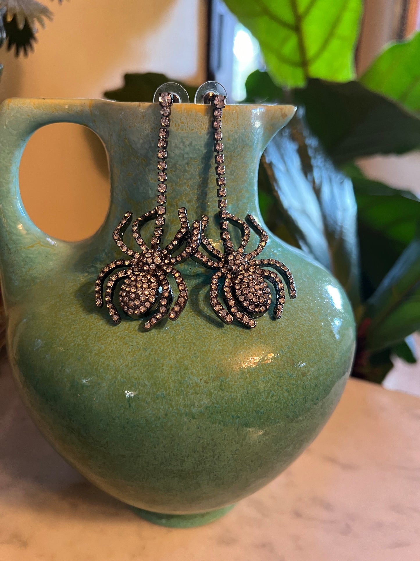 Along Came A Spider earring