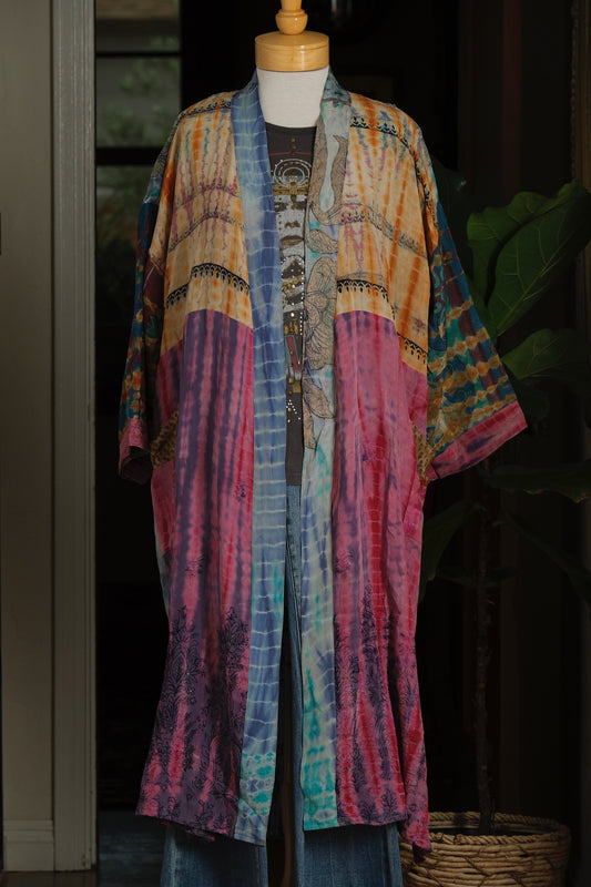 Smoke Duster in Golden Lotus