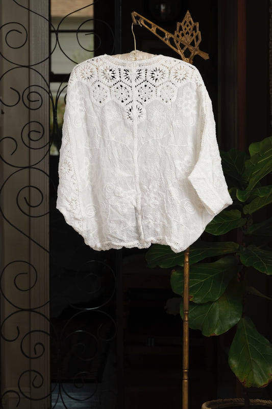 Pia Crochet Cardigan