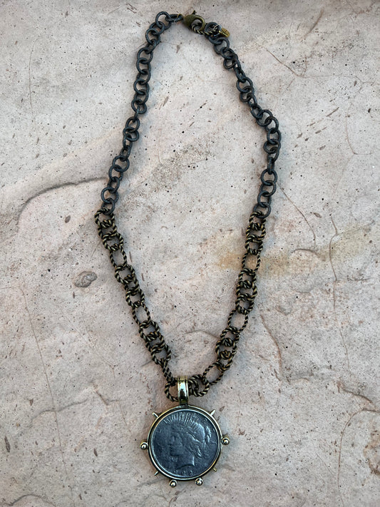Chain with Coin Pendant