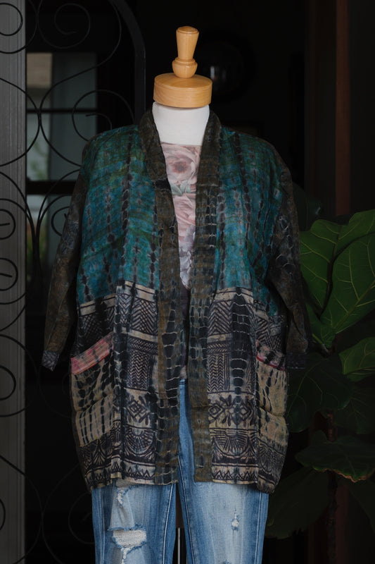 More Than a Mini in Tribal Teal – Chateau Bel Age Boutique