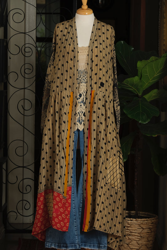 Evermore Duster in Natura Dot