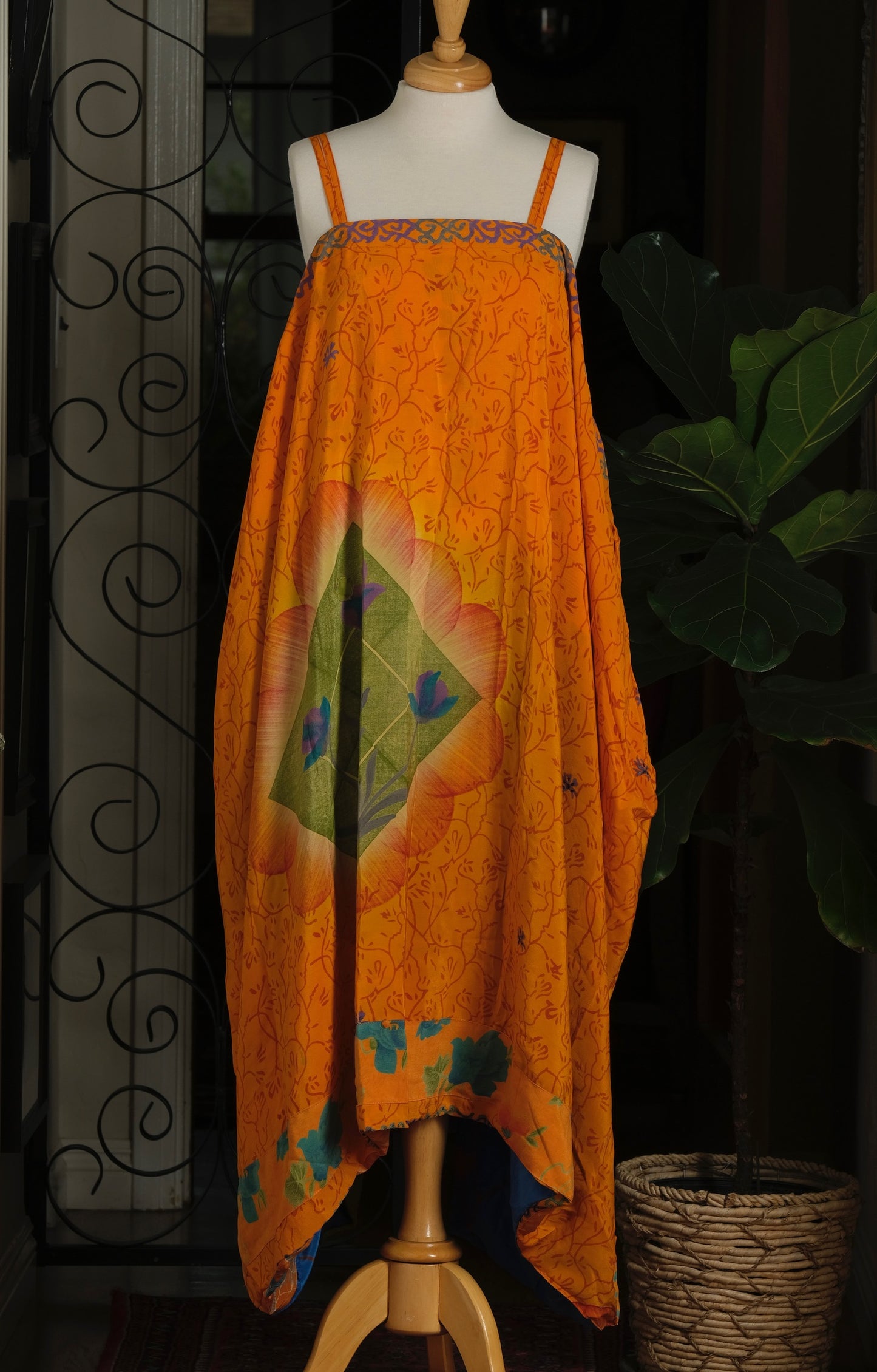 Shine Maxi Dress in Orange Dream