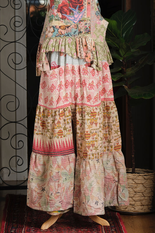 Pocket Pant in Sweet Village