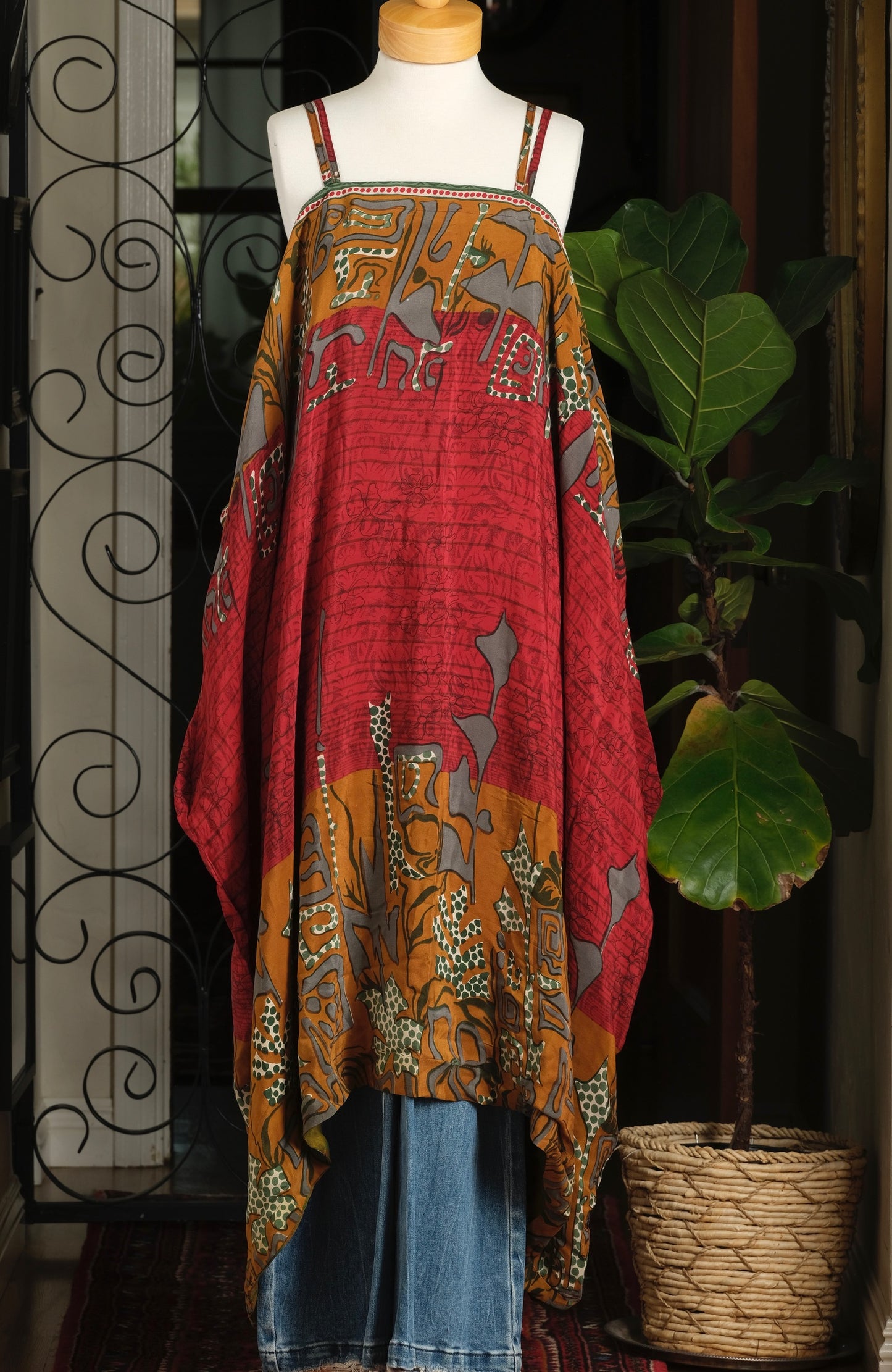 Shine Maxi Dress in Safari Flower