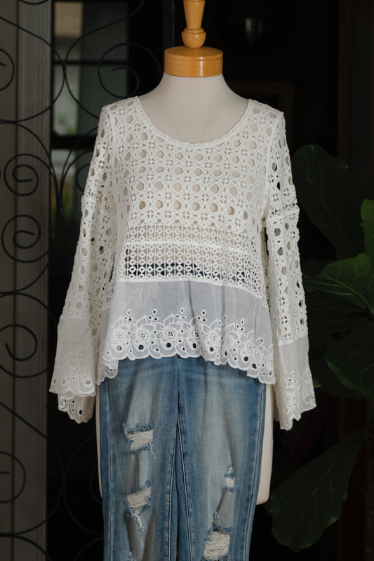 Lavinia Top in White