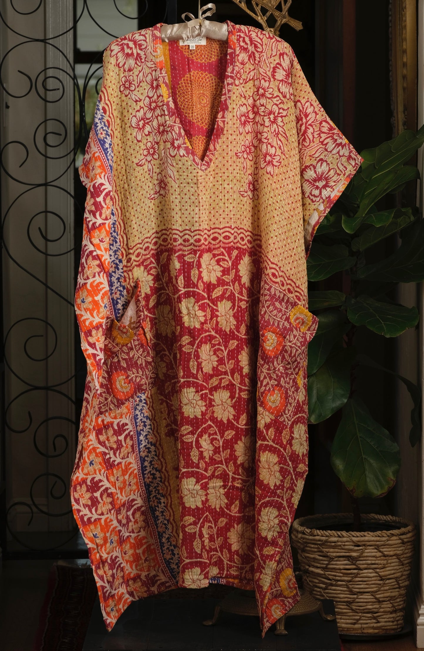 Kantha Caftan in Good Karma