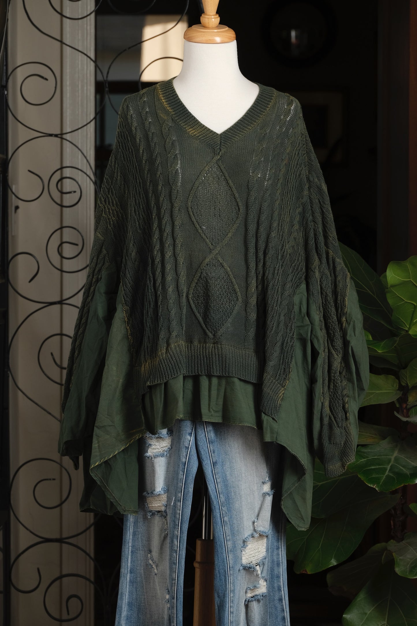 Tremper Sweater in Forest