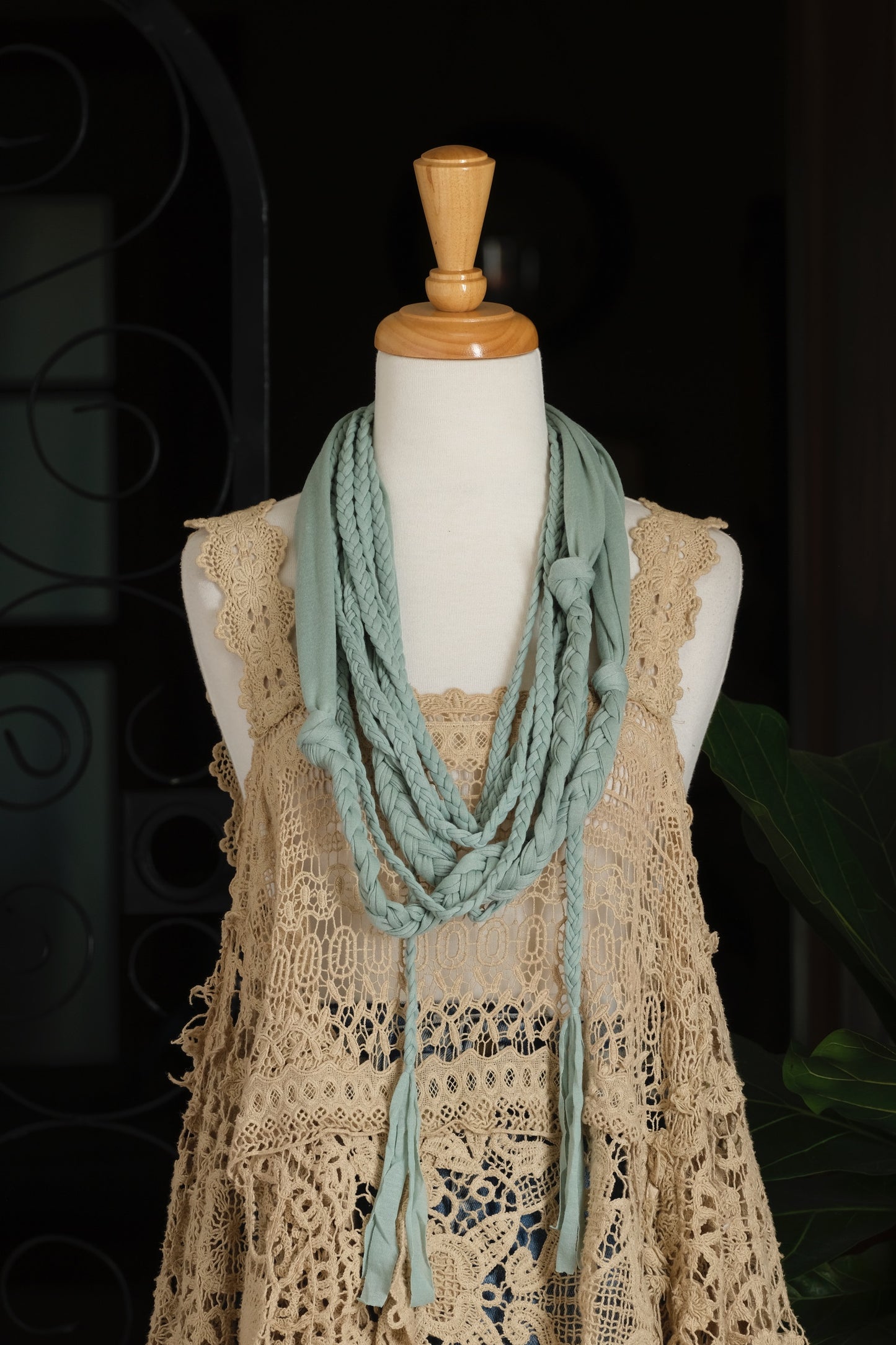 Ritual Scarf in Antique Turquoise