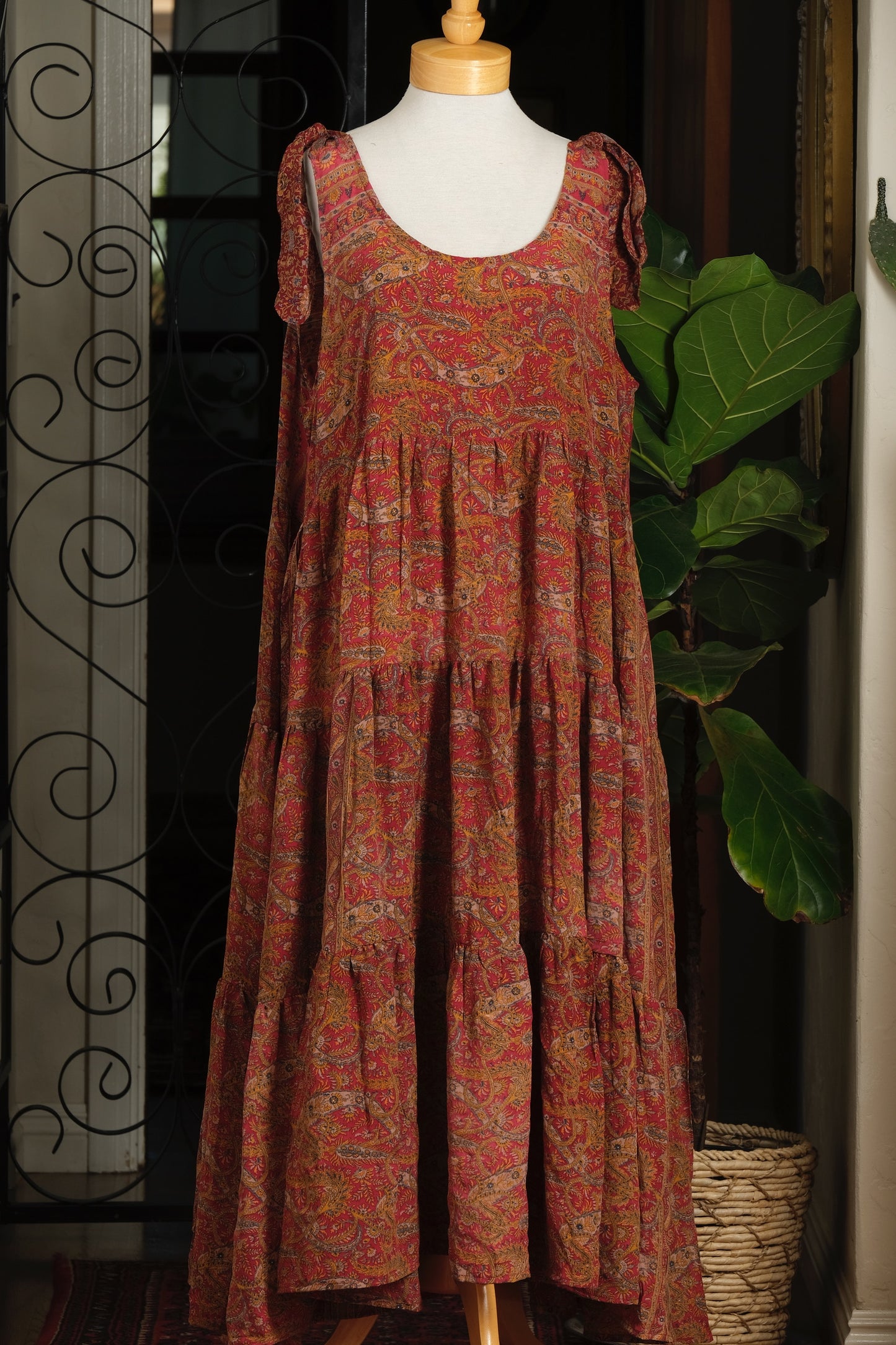 Celestial Maxi Dress in Sultans Paisley