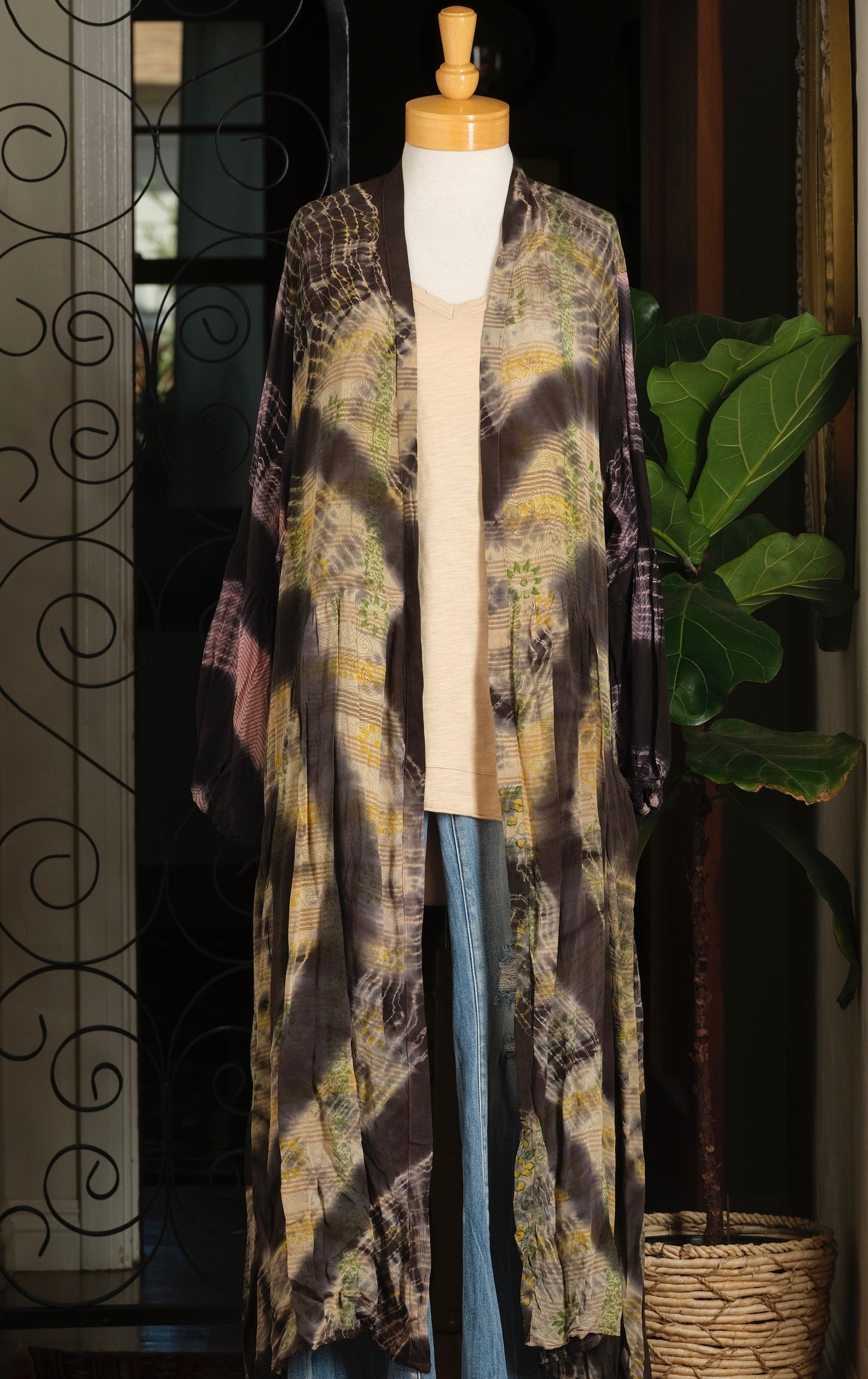 Evermore Duster in Smoked Spring