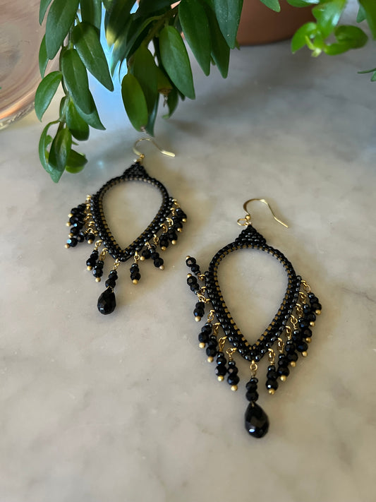 Layla Earring in Black