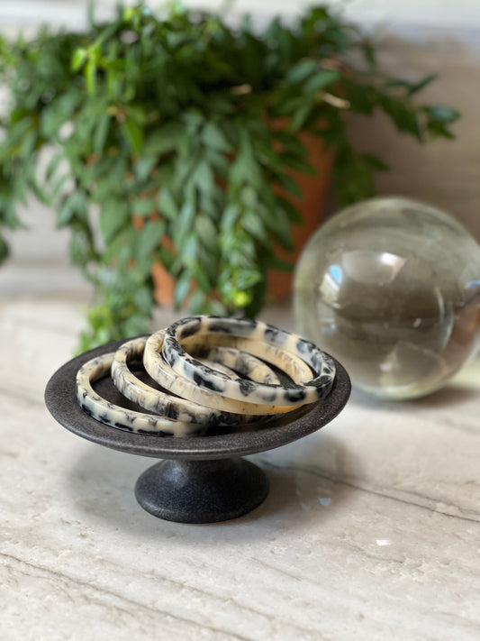 Stacking Bracelets in Marbled