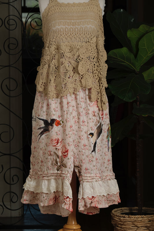 Bloomers in Pink Stripe