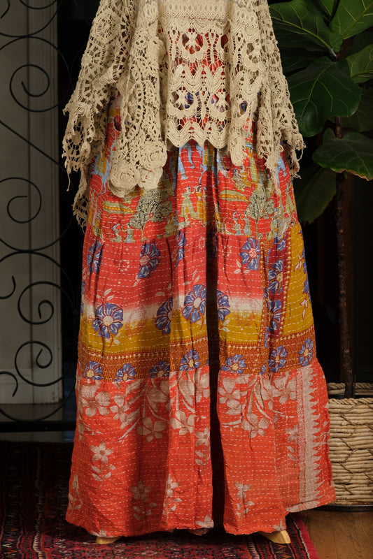 Pocket Pant in Blue Horses