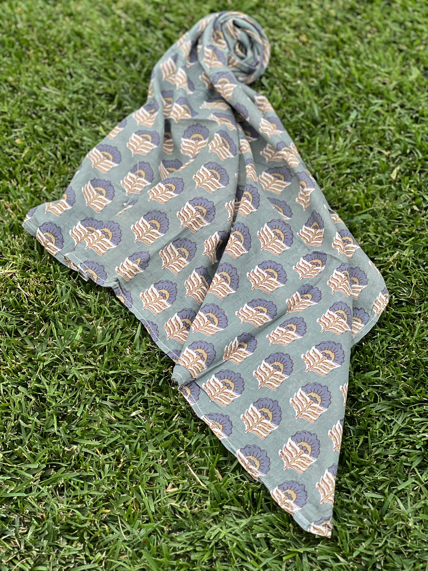 Bohemia Scarf in Smoke Lotus