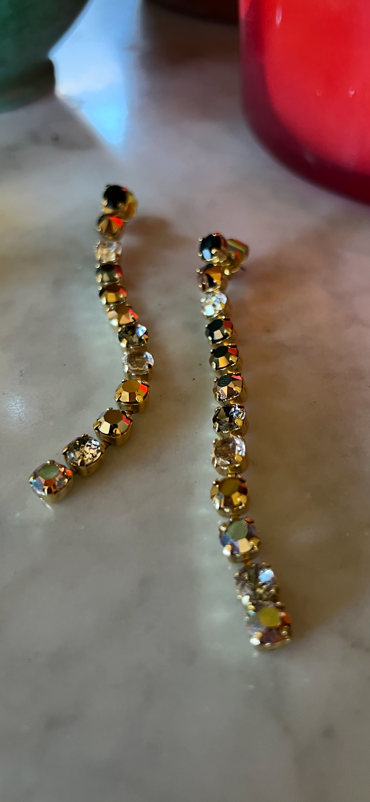 Metallic Glam Earrings