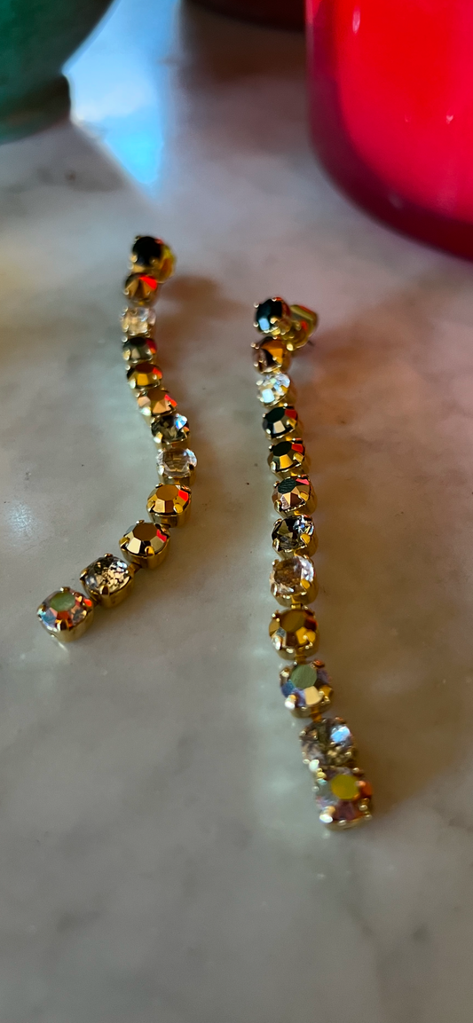 Metallic Glam Earrings
