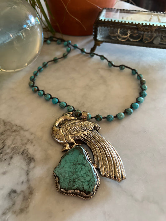 Turquoise Peacock 852