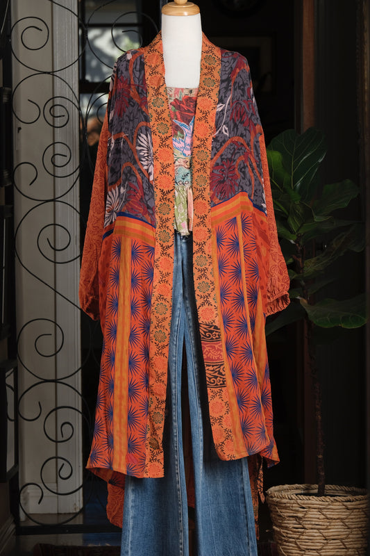 Silky Duster in Blue Starburst