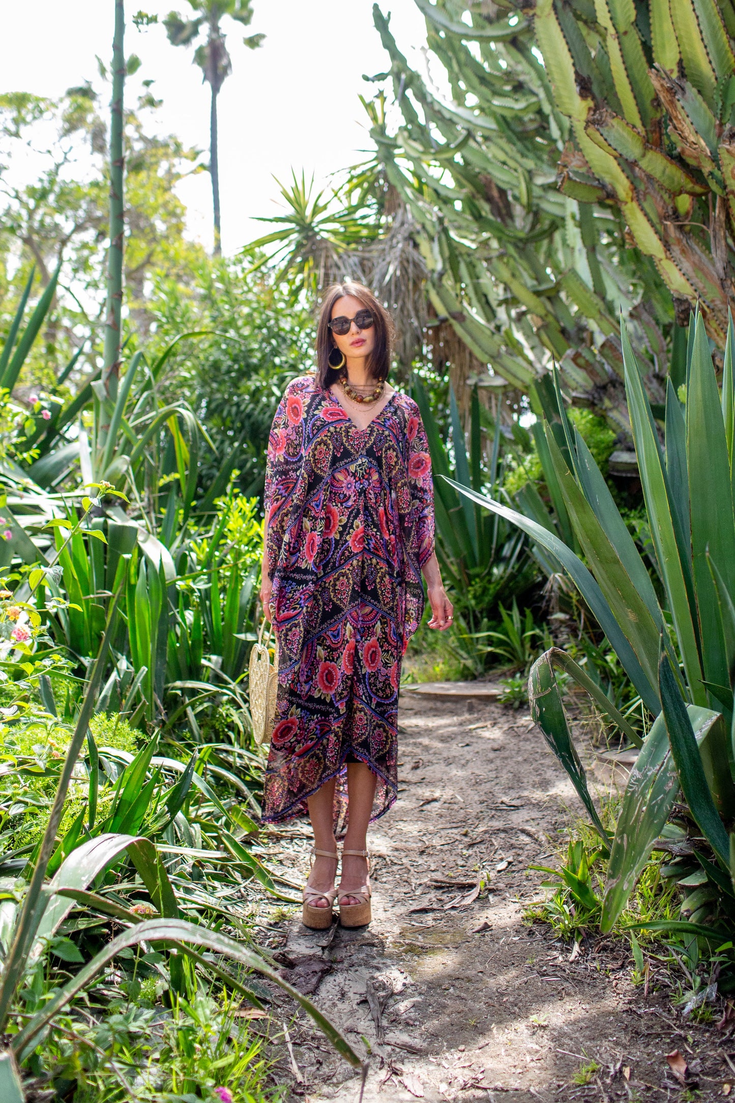 Lorraine Paisley Caftan by JGrace