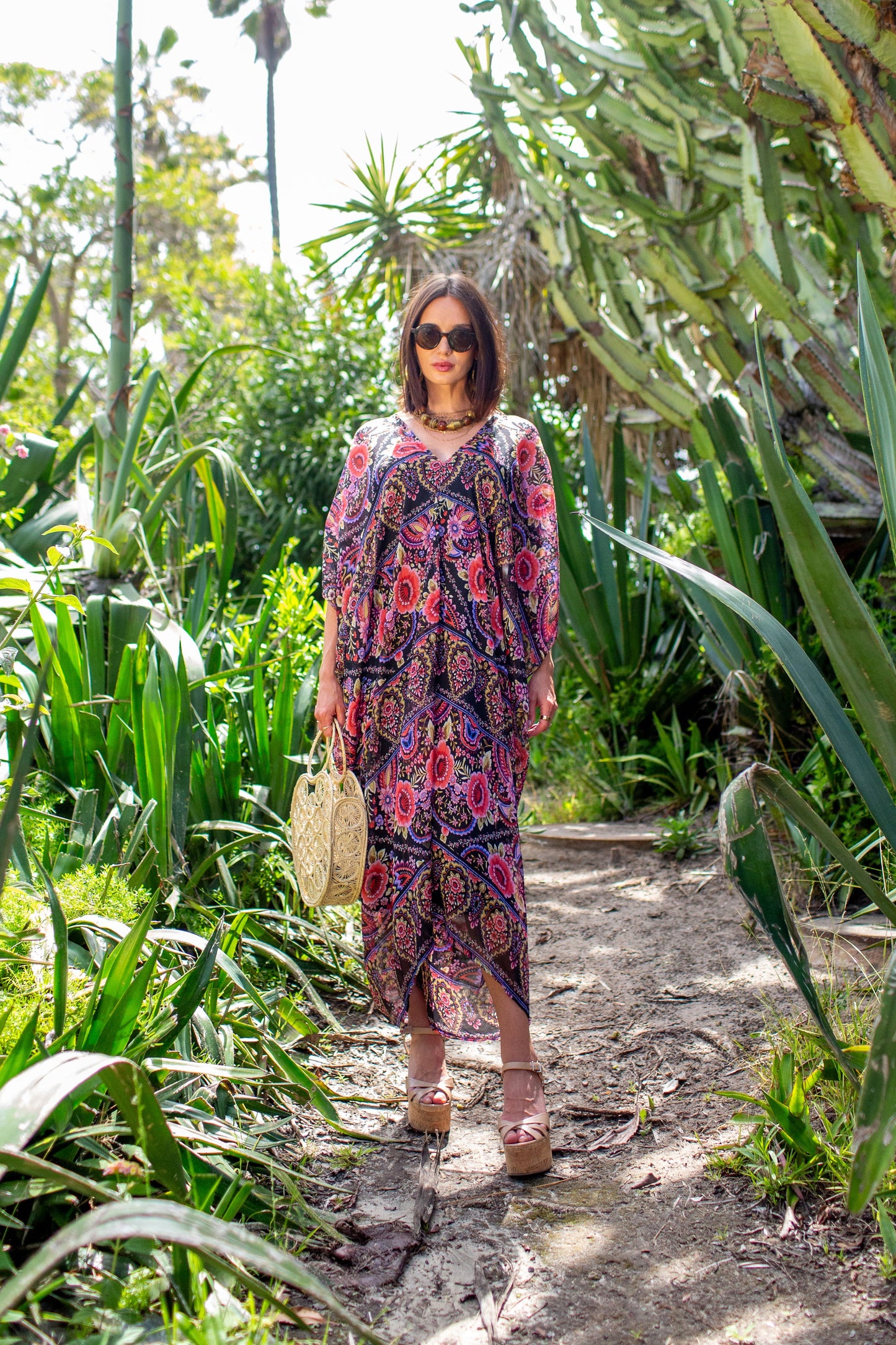 Lorraine Paisley Caftan by JGrace