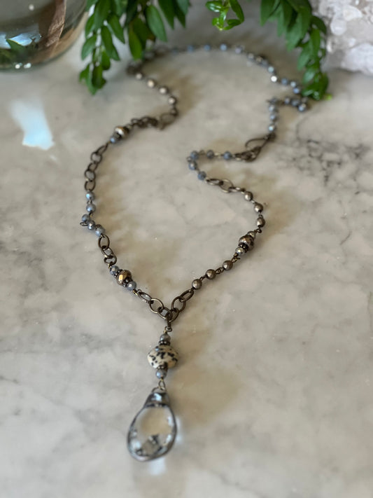 Thea Tear Drop Necklace