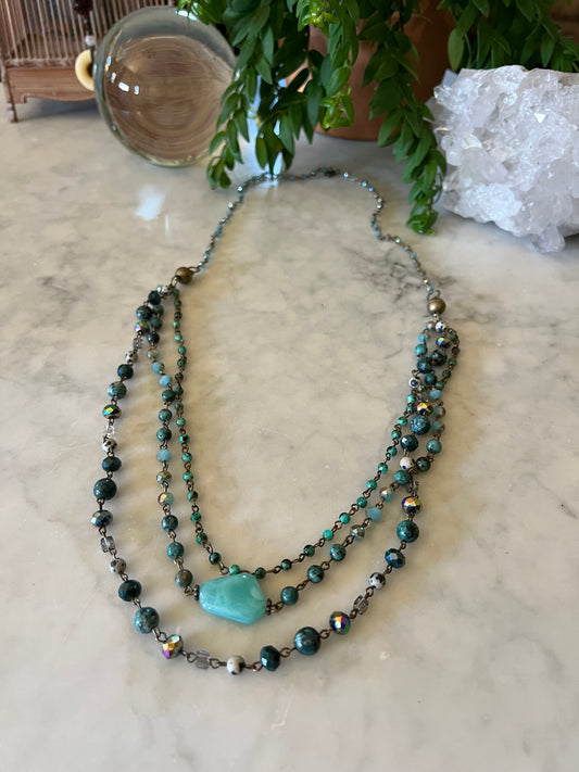 Green Agate Wonder Necklace