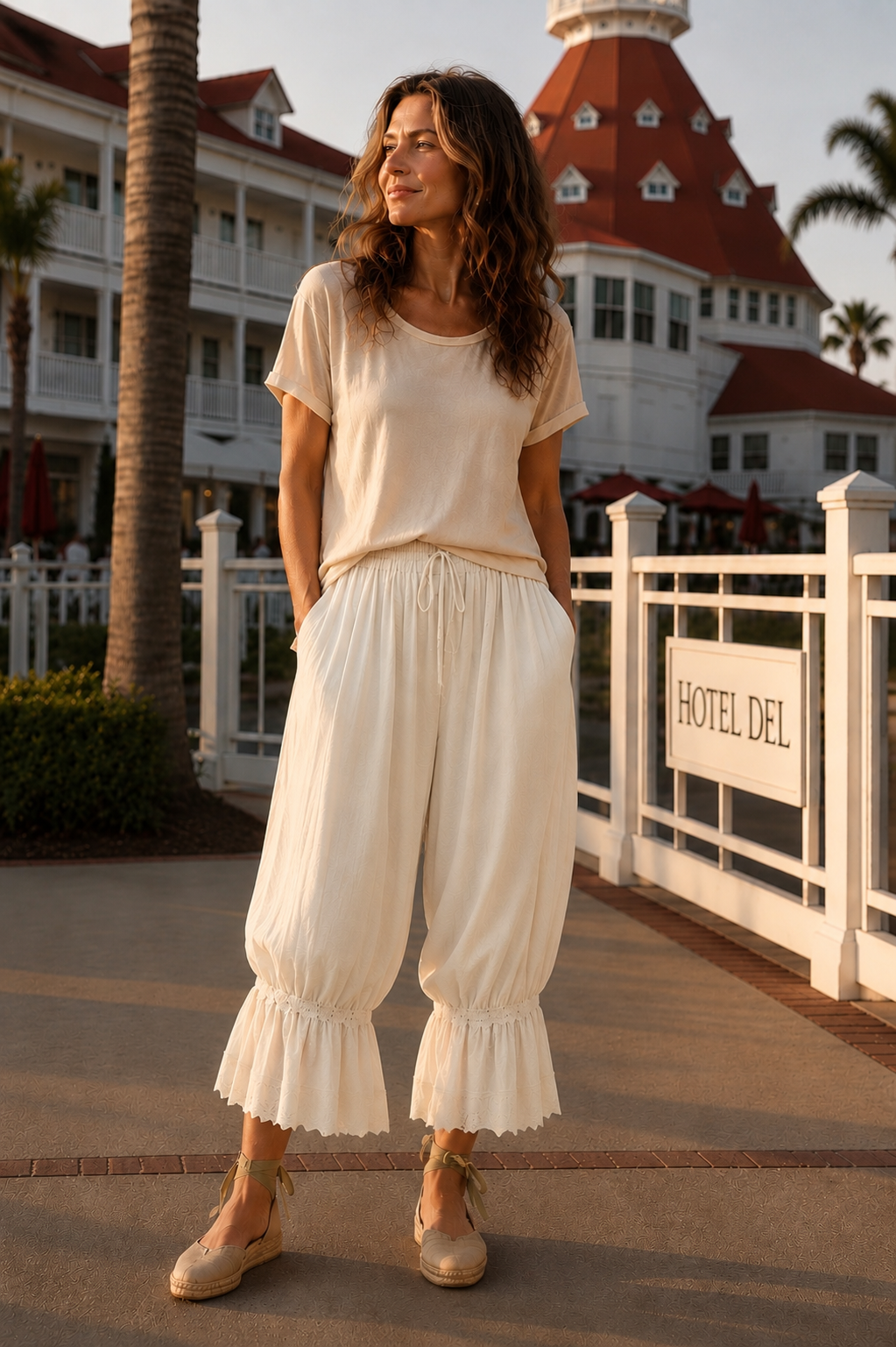 Bloomers in Ivory