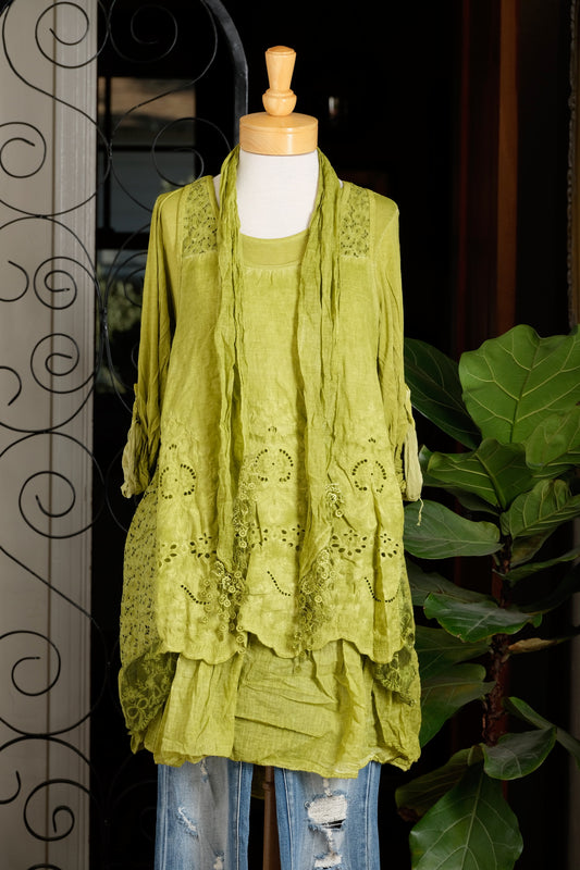 Moon Gazer in Chartreuse