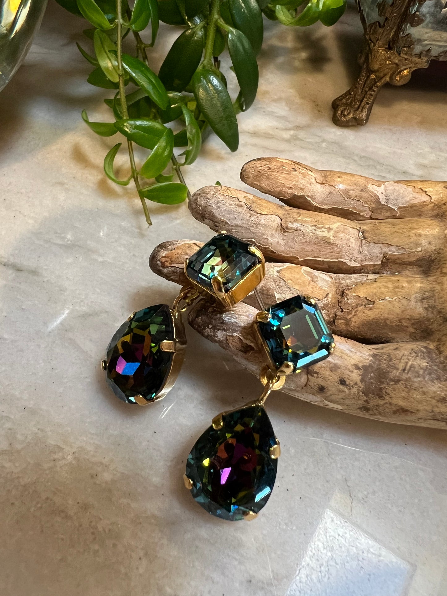 Midnight Plum Earring