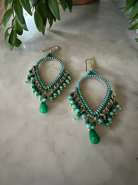Layla Earring in Turquoise