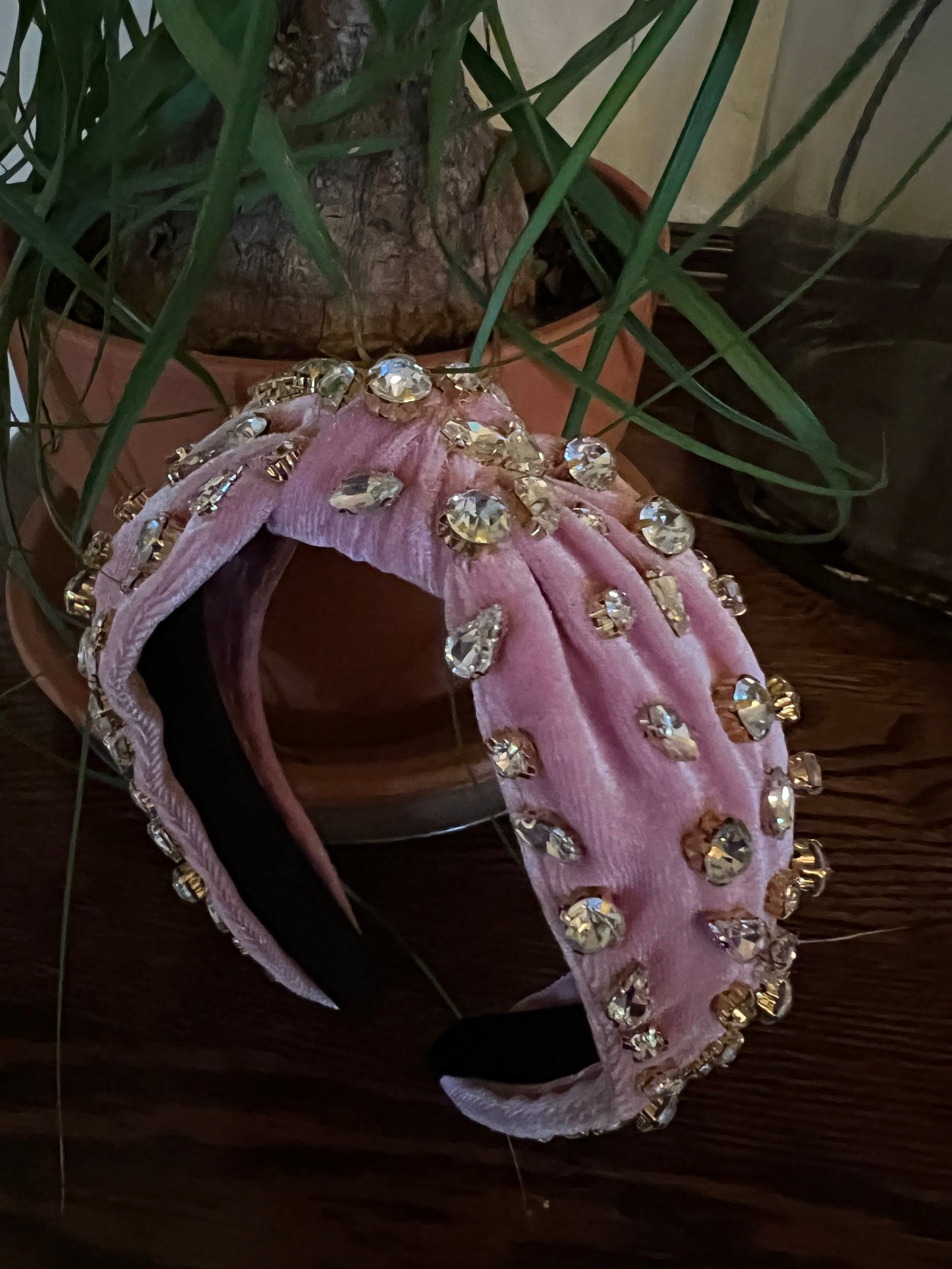 Zelda Headband in Baby Pink