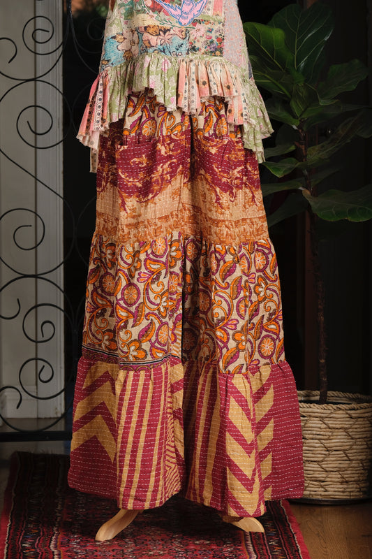 Pocket Pant in Tiger Flower