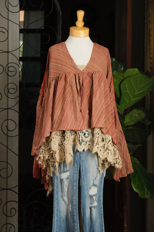 Gold Dust Crop Top in Zion