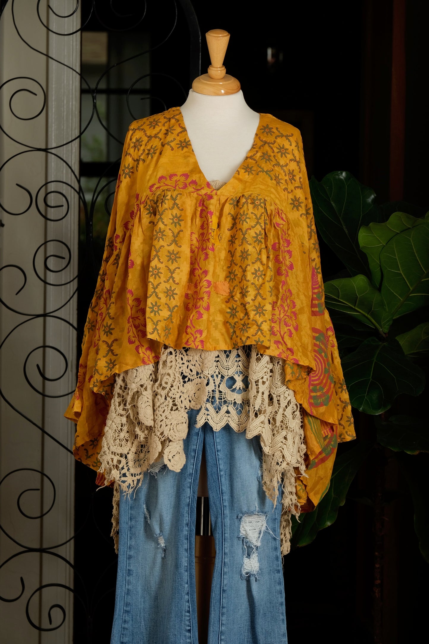 Gold Dust Crop Top in We Are Golden