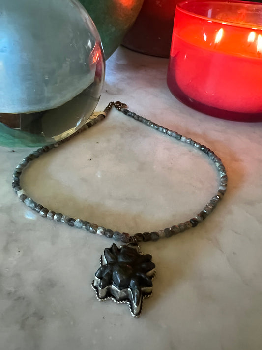 Bitty Spider Necklace 680