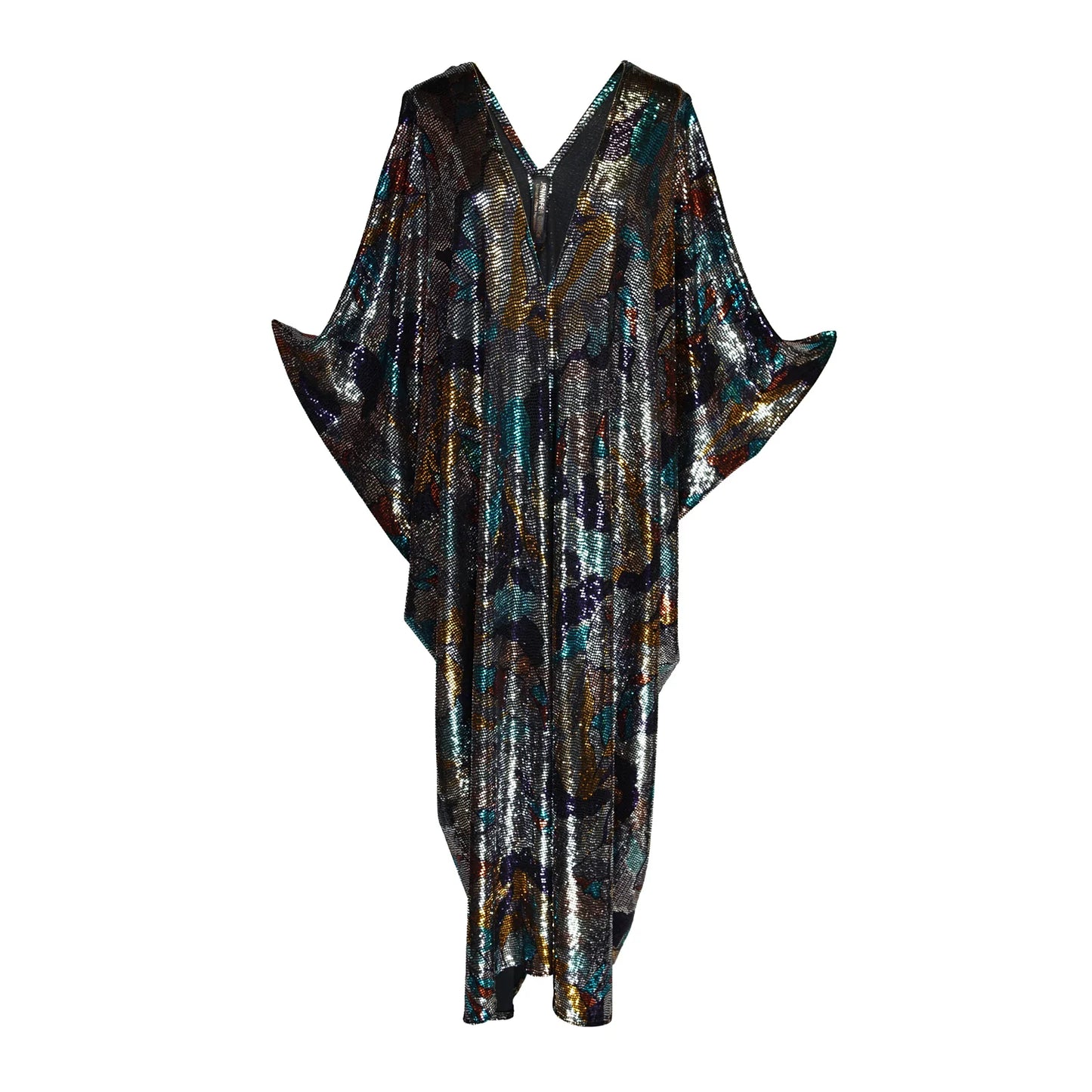 Disco Prism Caftan Sequin Dress
