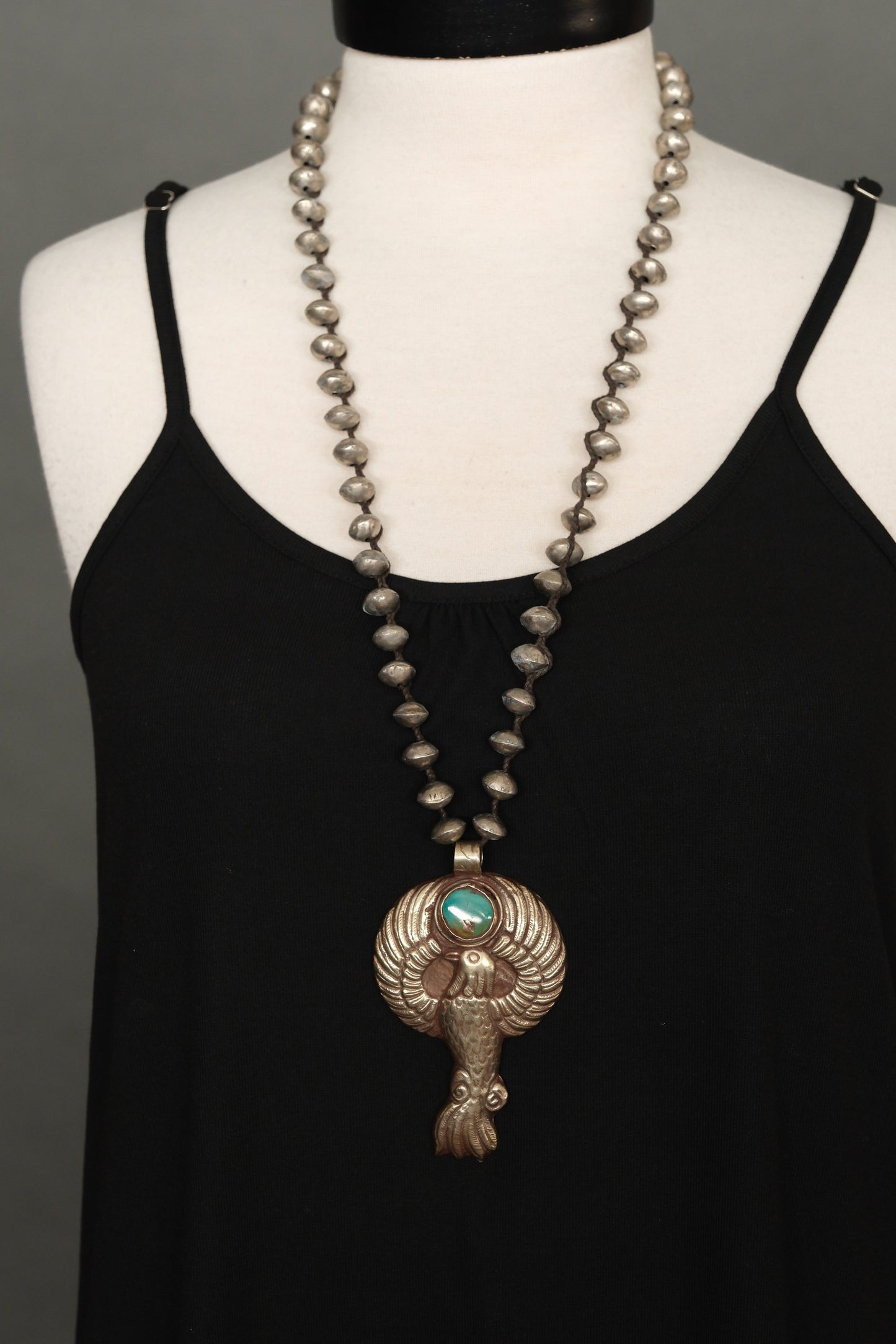 Bejeweled Phoenix Pendent Necklace