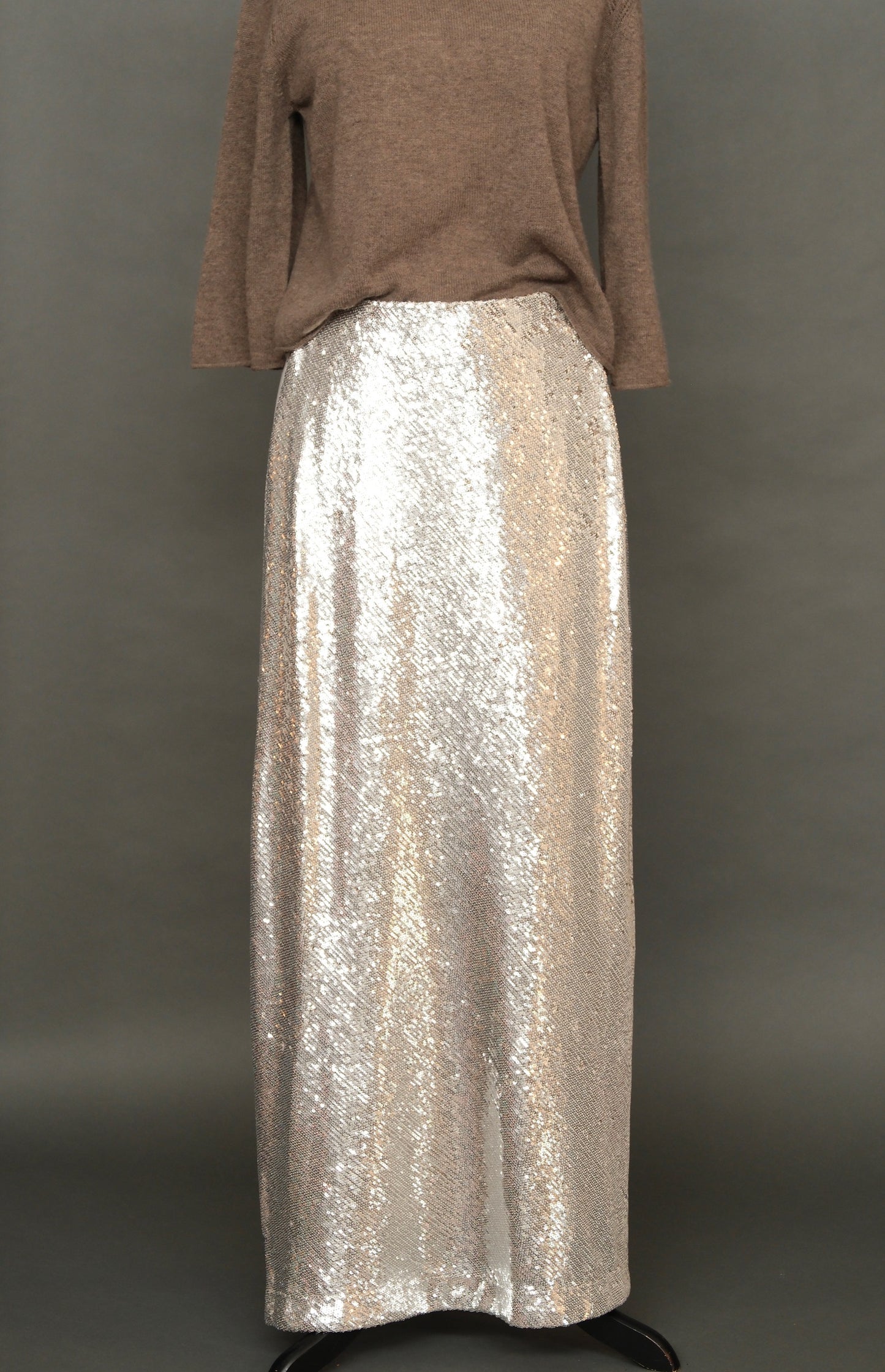 City Lights Sequin Maxi Skirt