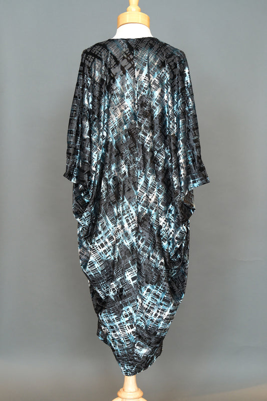 Velvet City Scape Caftan by Jennafer Grace