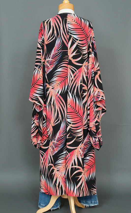Hydra Palm Kimono by Jennafer Grace