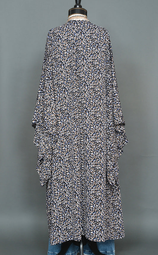 Leopard Story Kimono by Jennafer Grace