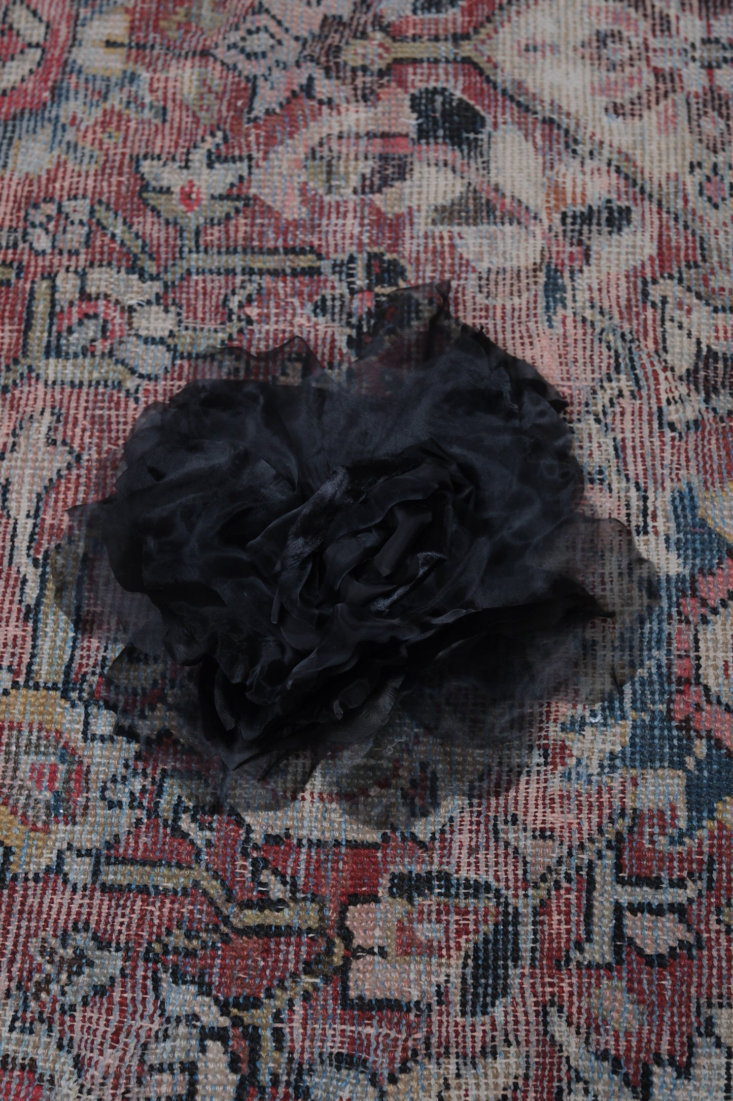 Flora Flower in Black