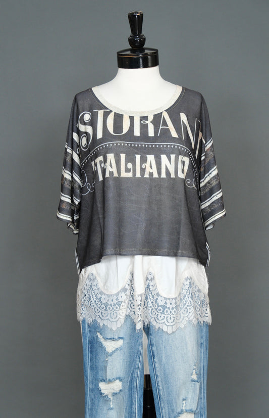 Italiano Crop T