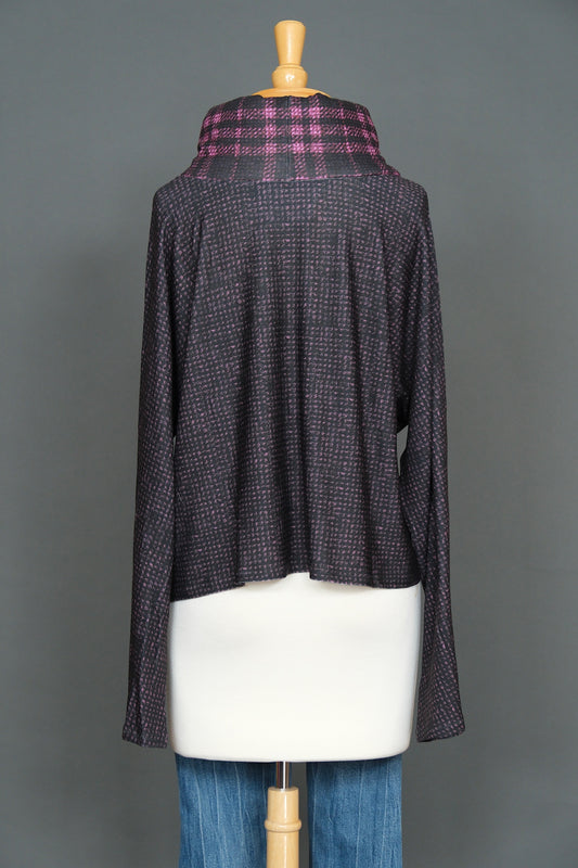 Don't Be Crewel Faux Needle Point Crop T